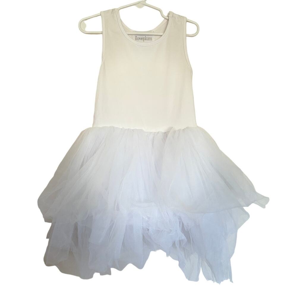 ILOVEPLUM B.A.E. Tutu Dress - Lucy White - Size 8